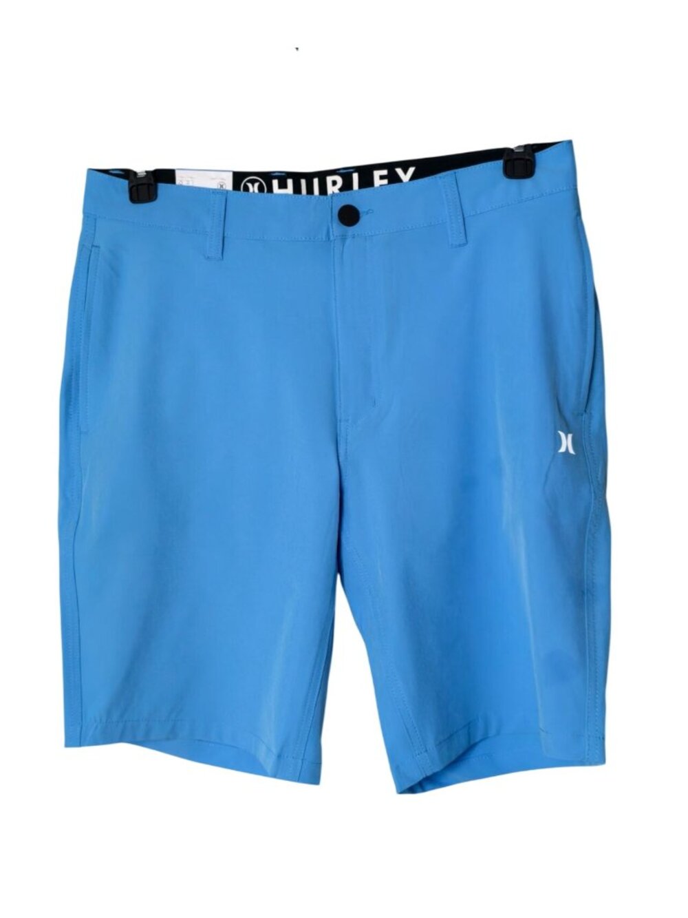 Hurley Mens 32 Shorts All Day Hybrid Blue Quick-Dry Water-Resistant Stretch New